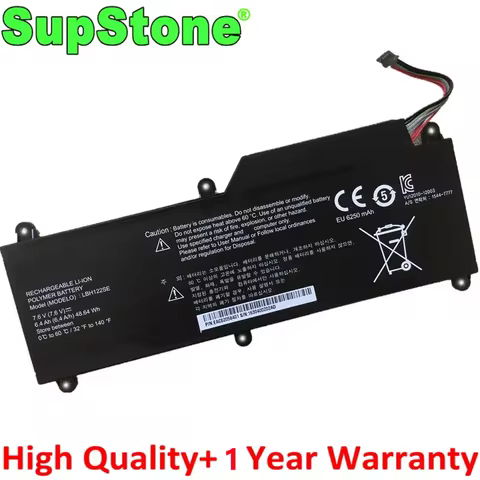 SupStone 48.64Wh LBH122SE Laptop Battery For LG U460 U460-G U460-M.AFB5L U460-K U560 UB560 UD560 UV5