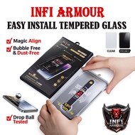Privacy Tempered Glass iPhone 11 12 13 14 15 16 17 Pro Max | Anti Spy HD Easy Install Pelindung Skri
