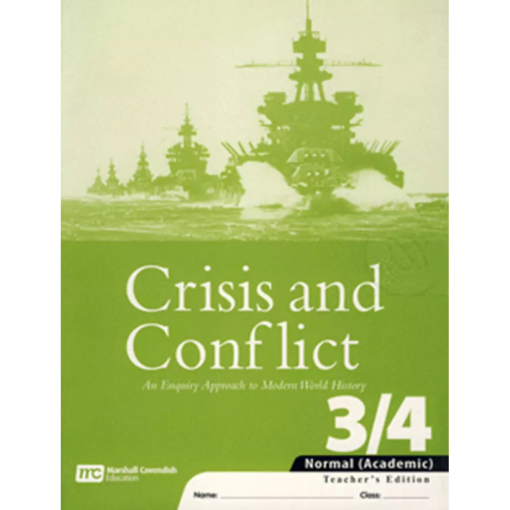 Crisis and Conflict : An Enquiry Approach to Modern World History : Workbook 3/4 Normal (Academic) :