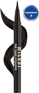 Milani The Tank Liquid Eyeliner - No-Skip Liquid Eyeliner Pen, Waterproof Formula, Makeup Pen Black, Long Lasting &amp; Smudgeproof