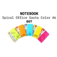 A6 Spiral Diary GASTA 807 80 sheets BNS 807 A6 OFFICE Notebook/