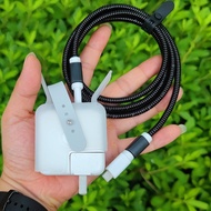 Apple MacBook Air pro 35W 70W Power Adapter Protective Case M2 M3 Max Data Cable Organizational Digi