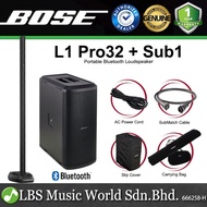 Bose L1 Pro32 Portable Line Array PA System Bluetooth Speaker Loudspeaker with Sub1 or Sub2 Subwoofer and Mixer (Pro 32)