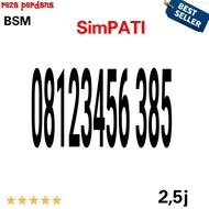 Nomor Cantik Kartu Simpati 08123456 385 Simple Bsm03