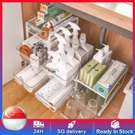 Under-Sink Pull-Out Shelf Cabinet Shelf Kitchen Spice Bathroom Cabinet Kitchen Cabinet Multi-Drawer 