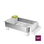 Eko Regal Stainless Steel Dish Rack, White