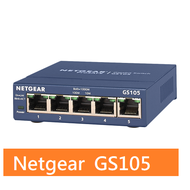 NETGEAR GS105 5埠Giga無網管型交換器