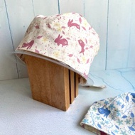 兔子花園雙面頭巾帽 醫療帽 化療帽 月子帽 料理帽 母親節禮物