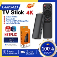 😊พร้อมส่ง😊NEW TV Stick 4K แอนดรอยด์ทีวีสติ๊ก กล่อง ดิจิตอล tv Android11.0รองรับภาษาไทย TV box แอนดรอ