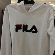 全新正品 Fila logo 橘藍 白色 深藍 百搭基本款帽T 原價2480 台灣公司貨