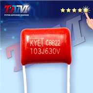 PART LAS LISTRIK KAPASITOR MILAR MYLAR 103J 630V / 103J630V KYET