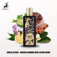 Dublin Leather - Maison Alhambra Irish Leather Memo 80 ml EDP perfume unisex (gift package)