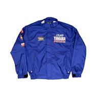 Yamaha International Screen Printed Jacket, Daily Motorcycle Jacket and Sunmori Black and Blue, Driz