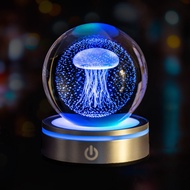 Color Crystal Ball Led light  Gift Eyelash Curler Electric Pengepit  Birthday Gift Special Day Chris