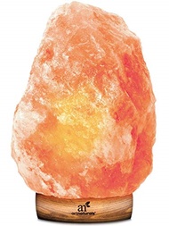 (110V only) ArtNaturals Himalayan Rock Salt Lamp - Hand Carved Pink Crystal from Pure Salt in the..