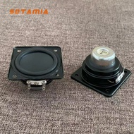 SOTAMIA 2pcs 1.75 Inch Full Range Speaker 4 Ohm 5W Rubber Edge Bluetooth Speaker Production Accessor