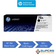 HP 78A Black Original LaserJet Toner [CE278A]