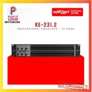 KONZERT KE-231.2 PROFESSIONAL EQUALIZER 31-BAND