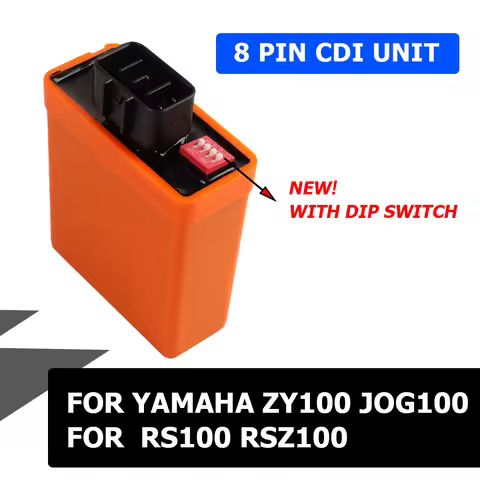 For Yamaha ZY100 JOG100 RS100 RSZ100 RS RSZ ZY JOG 100 RACING CDI Motorcycle CDI Box With DIP Switch