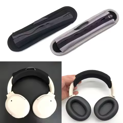 Replacement Headset Headband Cover Zipper Cushion for QC35 QC45 Edifier W820NB W860NB SOLO2 SOLO3 He
