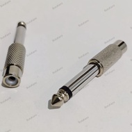 Akai Mono Jack Converter to RCA Socket Akai Mono Jack Connector Iron RCA Socket 3595A