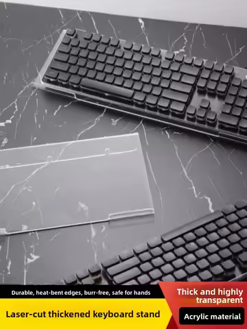 Transparent Acrylic Dust Cover for Mechanical Keyboard 75 Key Cover Universal Mouse Cover Suitable f