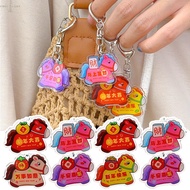 10-2Pcs Cartoon Horse Acrylic Pendant - INS Style Keychain - Cute Pony Backpack Pendants - Y2K Car K