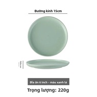 Đĩa Sứ Phong Cách Bắc Âu Cho Bánh Mì Pasta Pizza Steak - Đĩa Nông Bền Ẩm Thực Phương Tây Đồ Ăn Để Sử