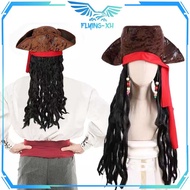 Pirate Wig Cosplay Halloween Pirate Hat Pirate Cosplay Pirate Hat Pirates Hat Pirates Hat Jack Sparr
