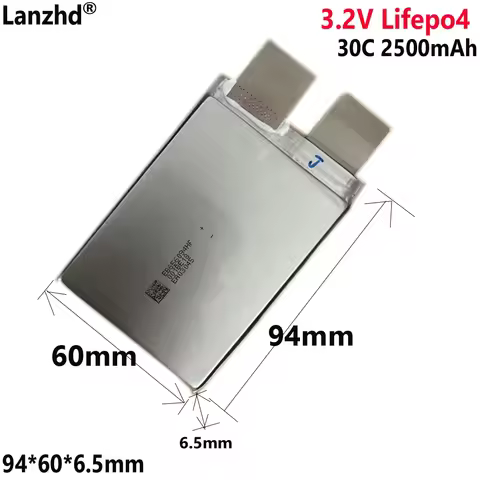 1-12pcs 3.2V Lifepo4 battery 30C 60C For starting power supply model airplane Cells DIY 12V 24V Elec