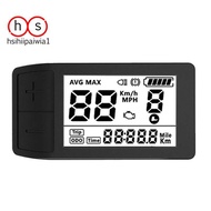 Electric Bike 500S Display Speed Indicator for  BBS01 BBS02 Mid Drive Motor Bicycle Ebike UART Meter