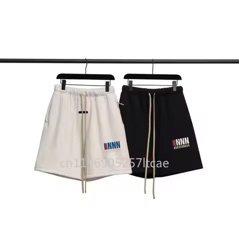 Classic Design Men's Casual Shorts Rubber Letter Logo Shorts Designer Brand Couple Sports Loose Shor