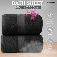 AJT Towels 90x180cm Hotel Premium Fulfy Towel Spa Towel Saloon Towel Bath Towel Jumbo Tuala Mandi