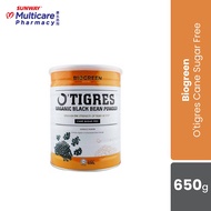 Biogreen O'Tigres Organic Black Bean Powder Sugar Free 650g