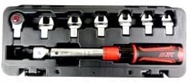 JTC JTC6831K Spanner & Torque Wrench Set, 0.25 inch (6.3 mm), Replacement Head, 0.37 inch (9.5 mm), 