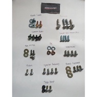 HONDA Full body bolts old C90HONDA, full body set bolts old C90HONDA