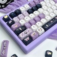 Star Witch Keycaps MOA Profile 130 Keys PBT Dye Sublimation Aula F75 F99 RK100 Mechanical Keycaps Ca