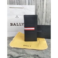 BALLY MEN'S LONG FOLDING WALLET GENUINE LEATHER BL 09