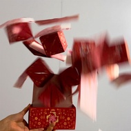 Bounce Red Envelope Box Creative Birthday Surprise Box Box Flying Gift Explosive Gift Wedding Gift N8V1