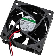 Sunon Axial Fan 60 x 60 x 25 mm, 12 V DC, 0.9 W, 4500 rpm, 39.9 m³/h, 27 dB(A), Vapo Bearing, -10 to