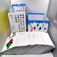 【การจัดส่งภายในประเทศ】50 หนังสือ Box Set ชุดหนังสืออ่านภาษาอังกฤษ Mr Men Story Books No CD EQ Educat
