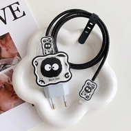 Charger Cable Protector Set 5 PCS Charger Flower Adaptation Ipone 18W & 20W Data Cable Protector cut