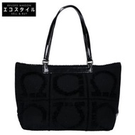 Salvatore Ferragamo DV-21 0830 Gancini 圖案羊毛琺瑯