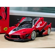 B Ferrari FXXK EVO Sports Car Model Genuine Authorized Simulation Alloy