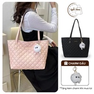 Women's handbag, bare leather office tote bag, size 40, fits laptop for school and work - DK333