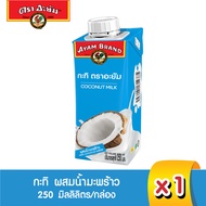 อะยัม กะทิ ผสมน้ำมะพร้าว 250 มิลลิลิตร Ayam Brand Coconut Milk 250 ml (Best Bef 25/2/2024)