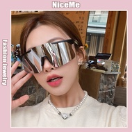 2024 Fashion Cycling Glasses Outdoor Sports Large Frame Sunglasses Anti-UV Windproof Goggles Spek Ma