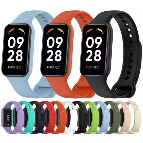 Silicone Strap For xiaomi Band 8 active Strap Replacement Sport band wristband correa bracelet mi Sm