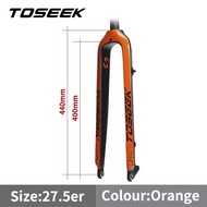 TOSEEK MTB Bicycle Full Carbon Fiber Fork Bikes Parts Cycling High strength and rigidity Bike fork m