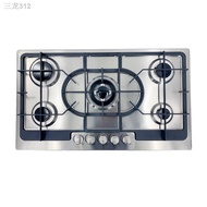 ✑NEW 4/5-Burner Gas Cooktop Built-in Natural/Propane Gas Stove Cooktop LPG/LNG Stainless Steel Cooktops Kitchen Cooking